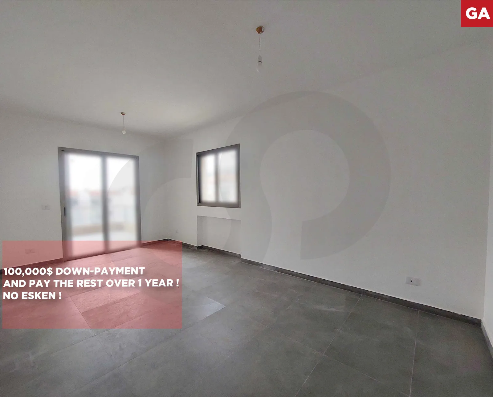 100,000$ down-payment/MODERN LIVING IN Mansourieh,Daychounieh,METN /very quiet location