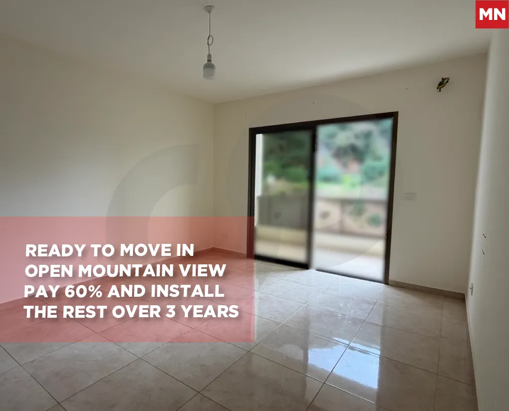 Brand-new Apartment for sale/Calm area/Open mountain view/BSABA-BAABDA