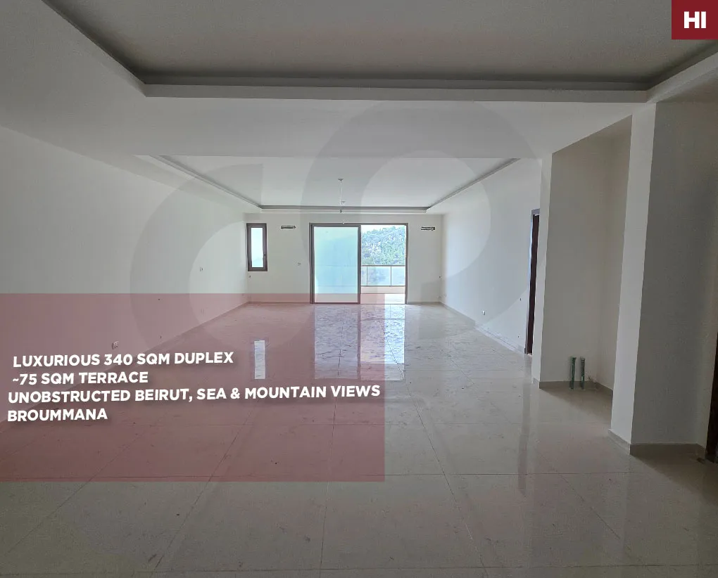peaceful/prime neighborhood/duplex/high-end luxury/BROUMMANA,METN