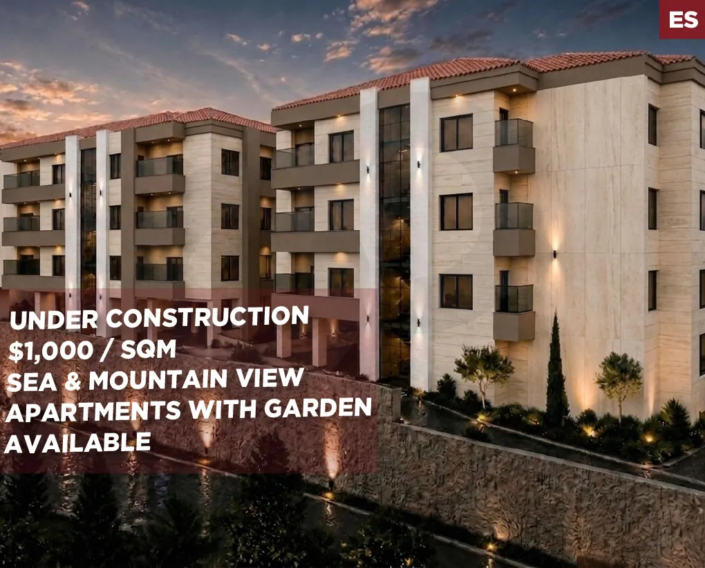 UNDER CONSTRUCTION/green area/easy access/Flexible payment plan/CHOUIT,Baabda