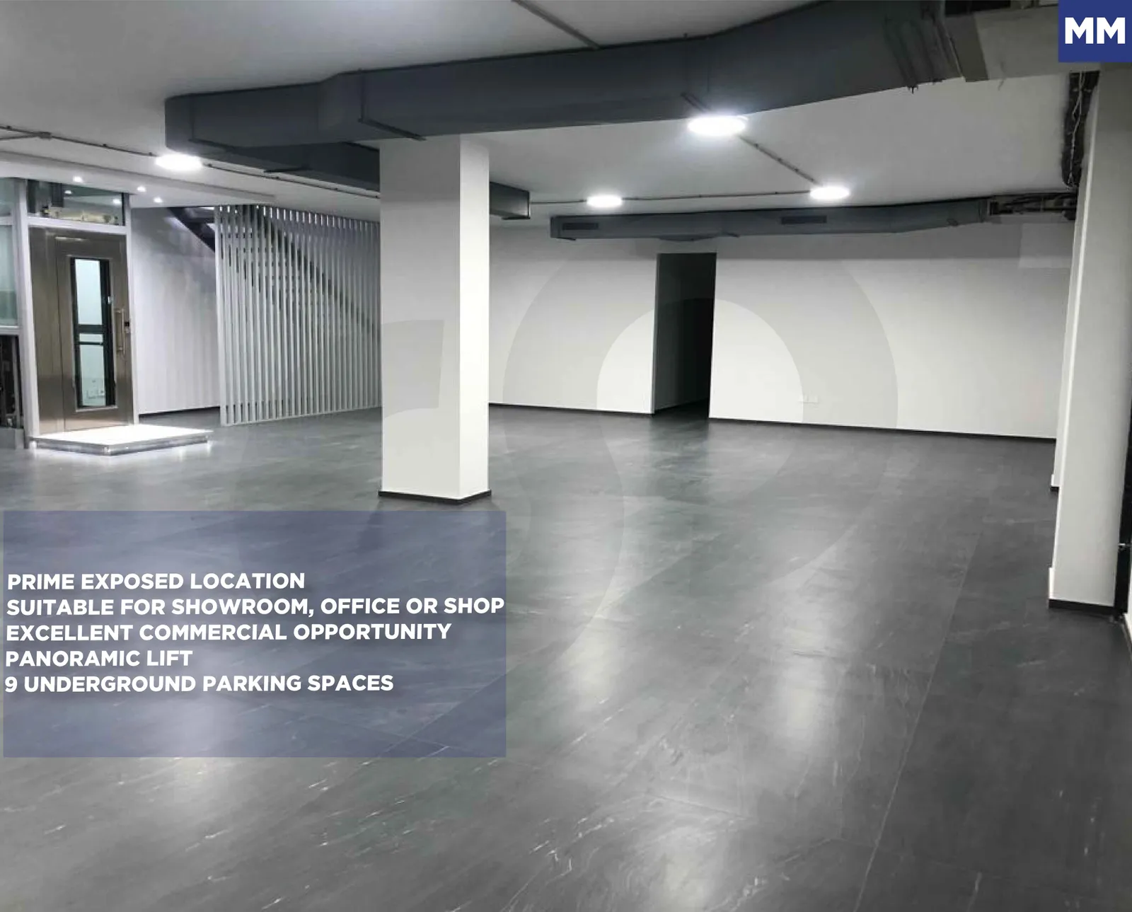 FOR RENT VERSATILE COMMERCIAL PROPERTY/Sodeco,BEIRUT /PRIME LOCATION/excellent visibility