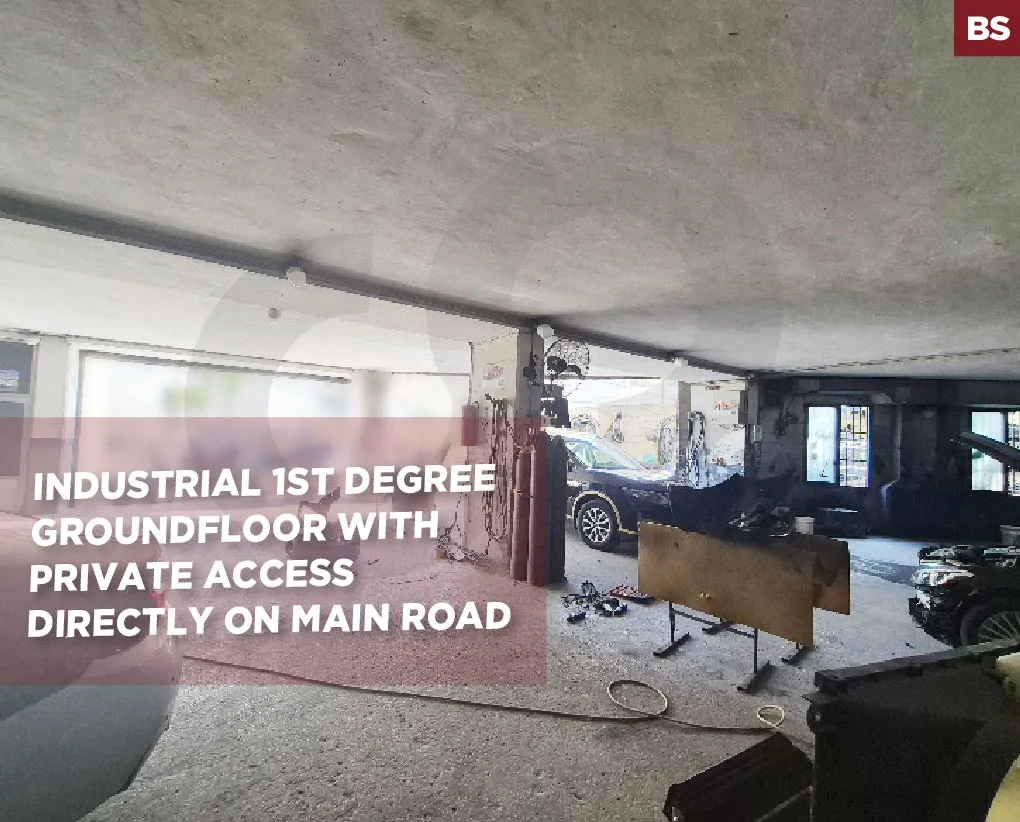Brand New Warehouse/1st degree industrial/private Road/NAHR EL MOT,METN