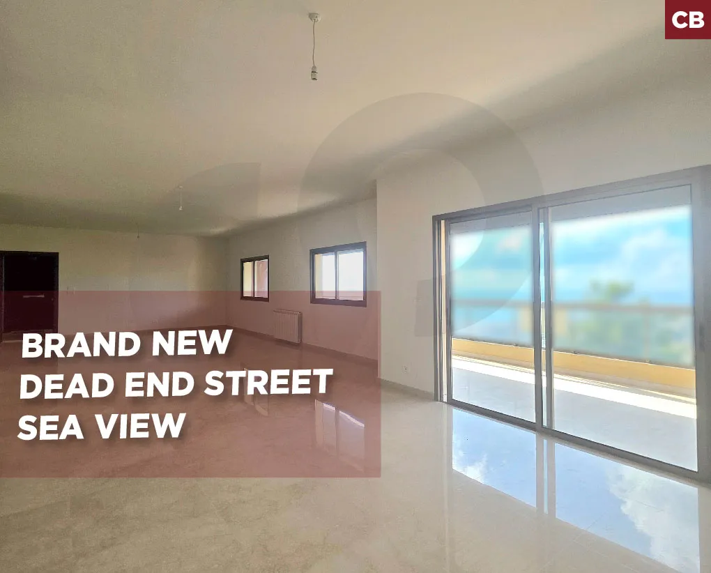 Brand new/4th floor/modern building/Stunning Sea View/kfar hbab,keserouan