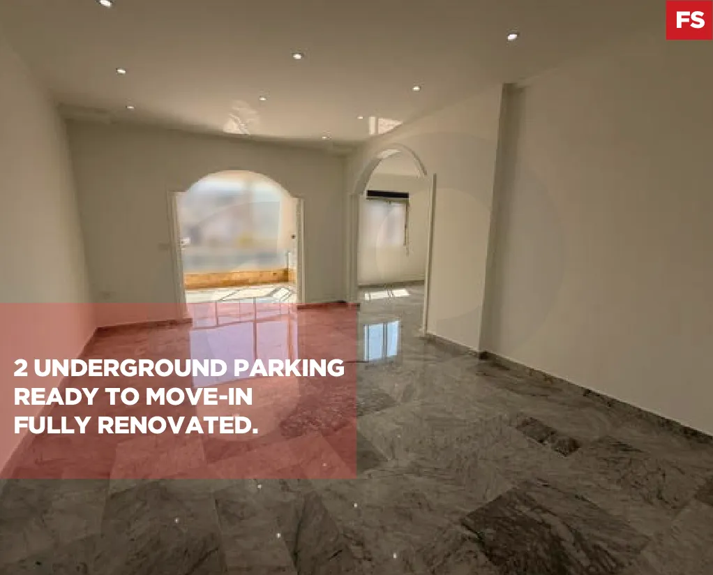 Apartment for sale/Ready to move-in/Fully renovated/ZOUK MIKAEL-KESEROUAN