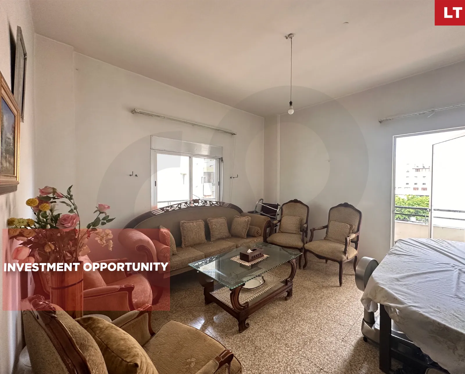 2 Bedrooms/$105K/Investment Opportunity/To Be Renovated/JISR AL BACHA,METN