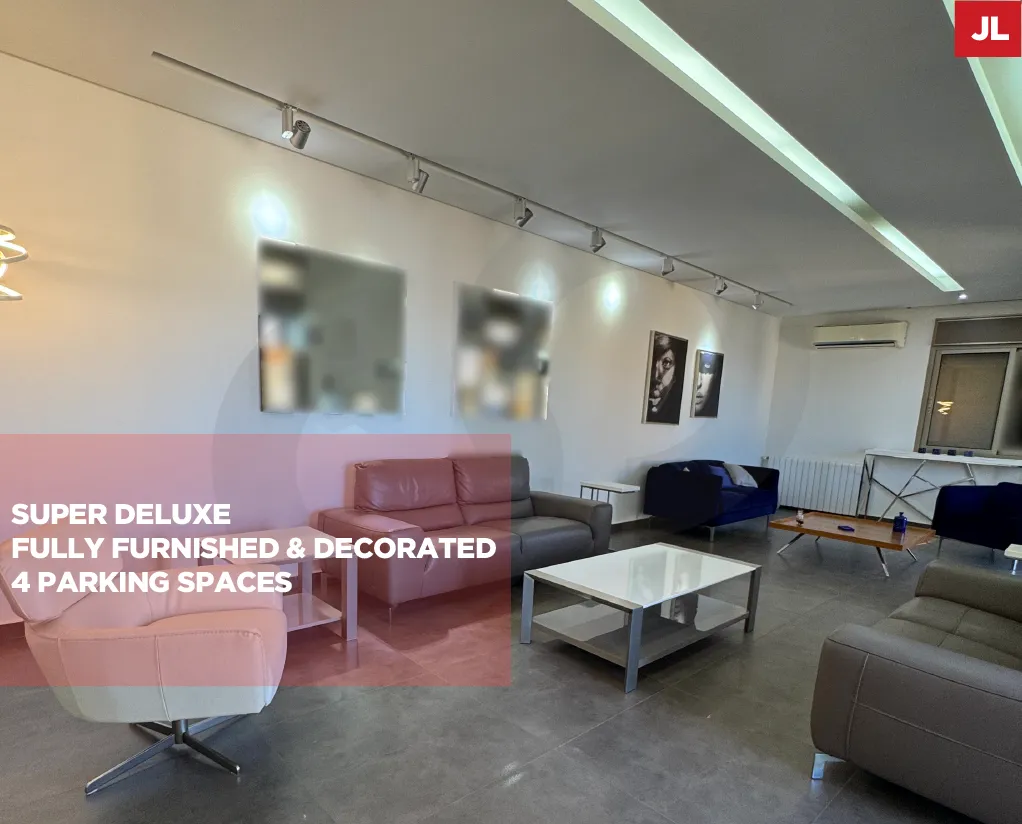 Super-deluxe Apartment/Fully furnished/Spacious and luxurious layout/HARET SAKHER -KESEROUAN