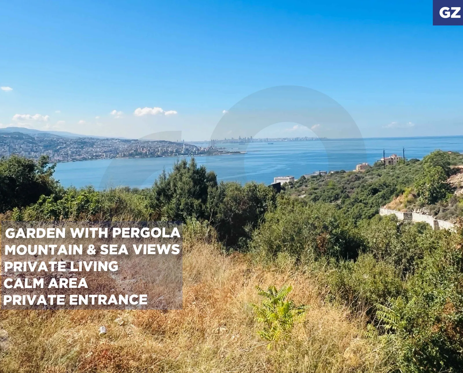 RENTAL DEAL/SEMI FURNISHED/Stunning mountain and sea views/ADMA,KESEROUAN