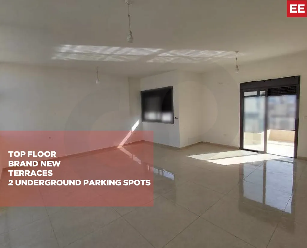 Brand-New 220 SQM Apartment For Sale/Top floor/DEKWANEH-METN