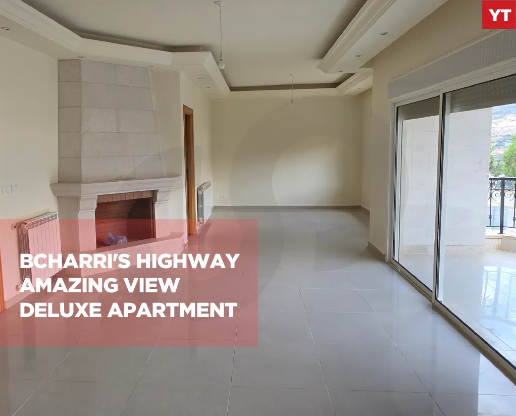 Deluxe apartment For Sale/panoramic Mountain view/BECHARRE