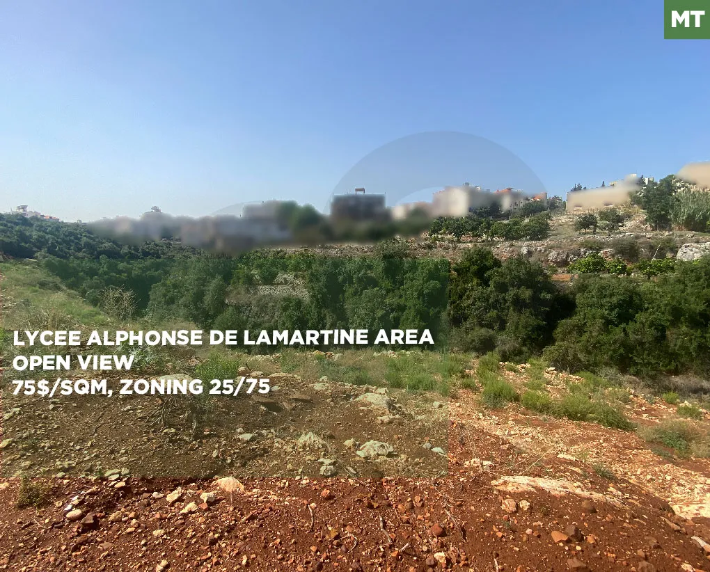 excellent land/ breathtaking view/great potential/btouratij-koura