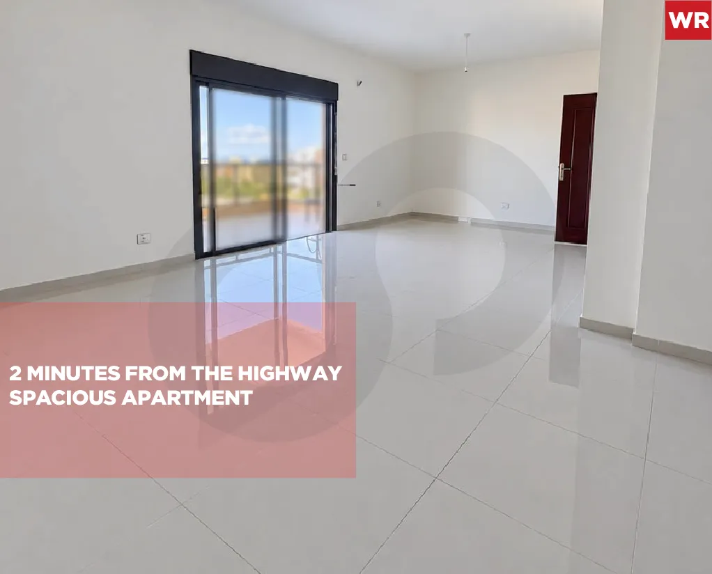 Spacious apartment For Sale/2 minutes from the highway/prime location/KARTABOUN-JBEIL