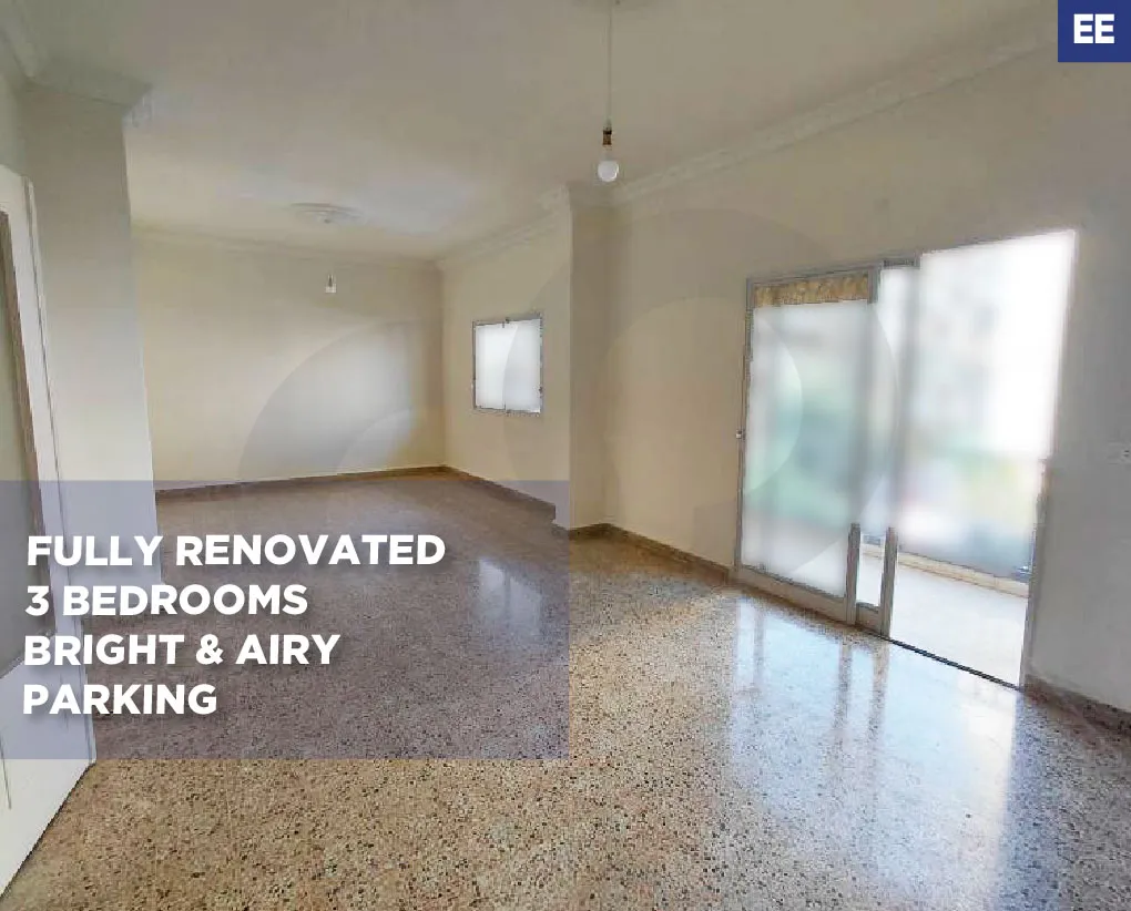Fully renovated/well-connected area/Bright and airy/DEKWANEH,METN