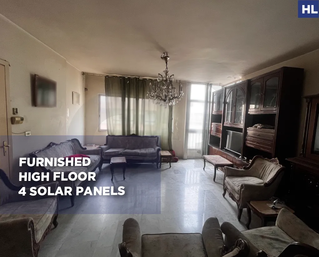 Furnished Apartment for rent/High floor/Panoramic views/MAR ELIAS-BEIRUT
