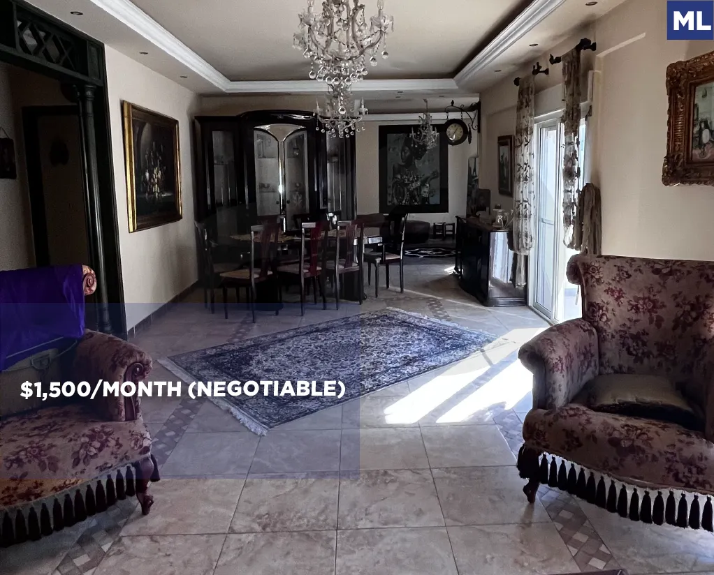 Furnished apartment for rent/Close to the highway and all essential amenities/DAM WA FAREZ-TRIPOLI