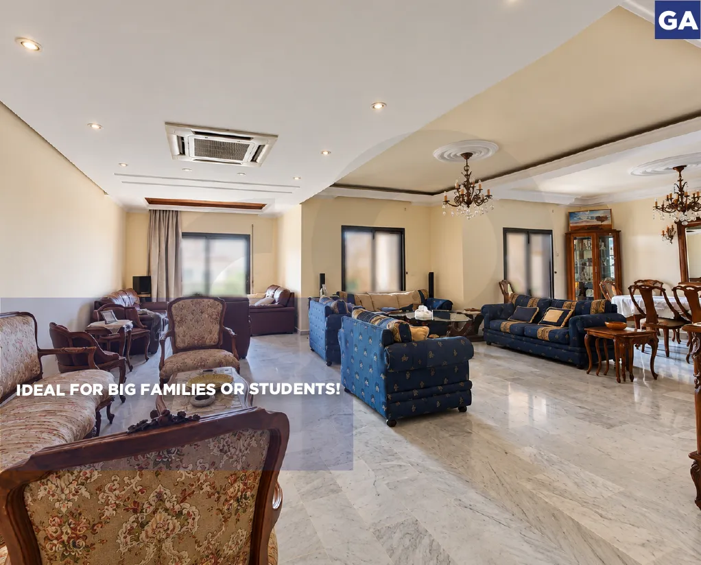 Spacious Apartment for Rent/Fully furnished/Ready to move in/MANSOURIEH-METN