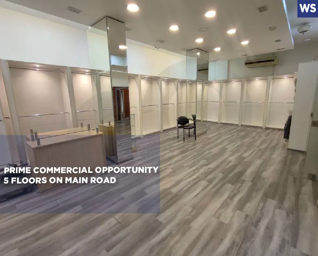 PRIME COMMERCIAL OPPORTUNITY/ Excellent visibility/ Ras Al Nabaa,BEIRUT