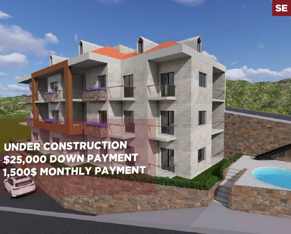 Under construction /pool/prime location/mountain view/Faitroun,keserouan