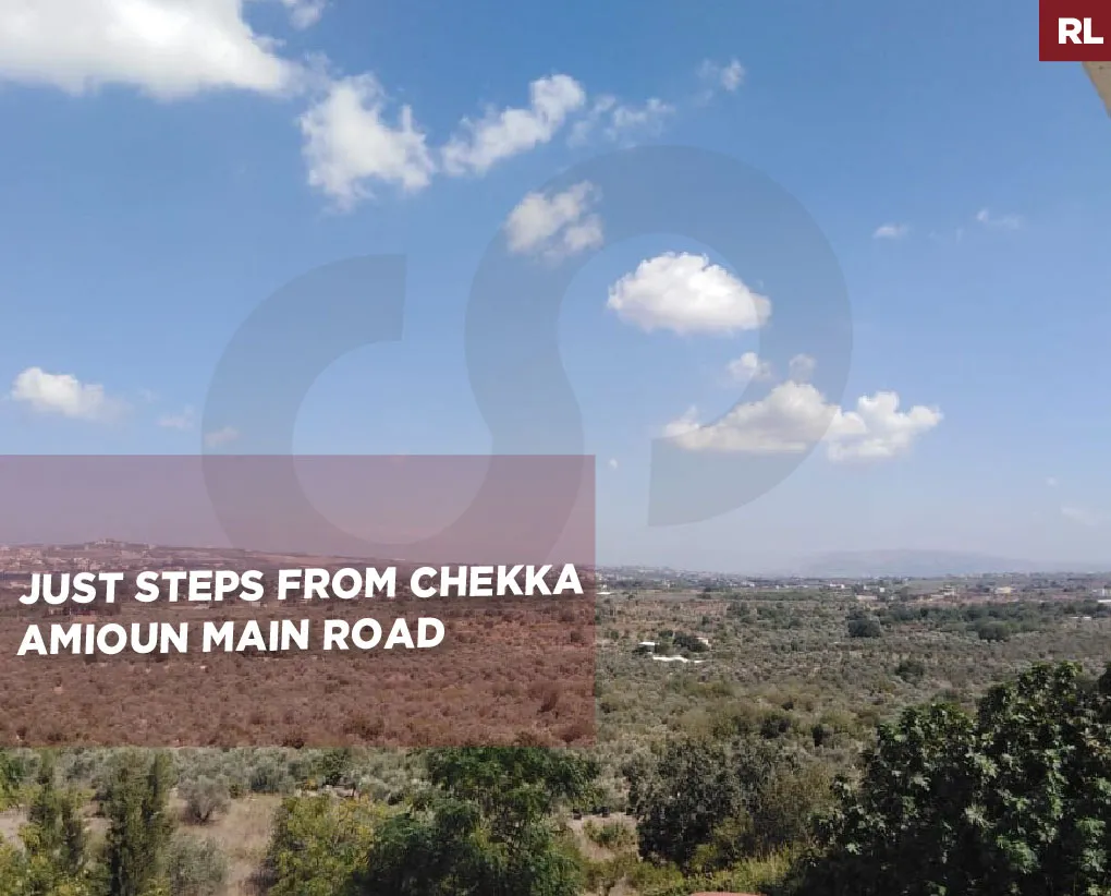 First Floor/ panoramic view/prime location/Amioun,koura