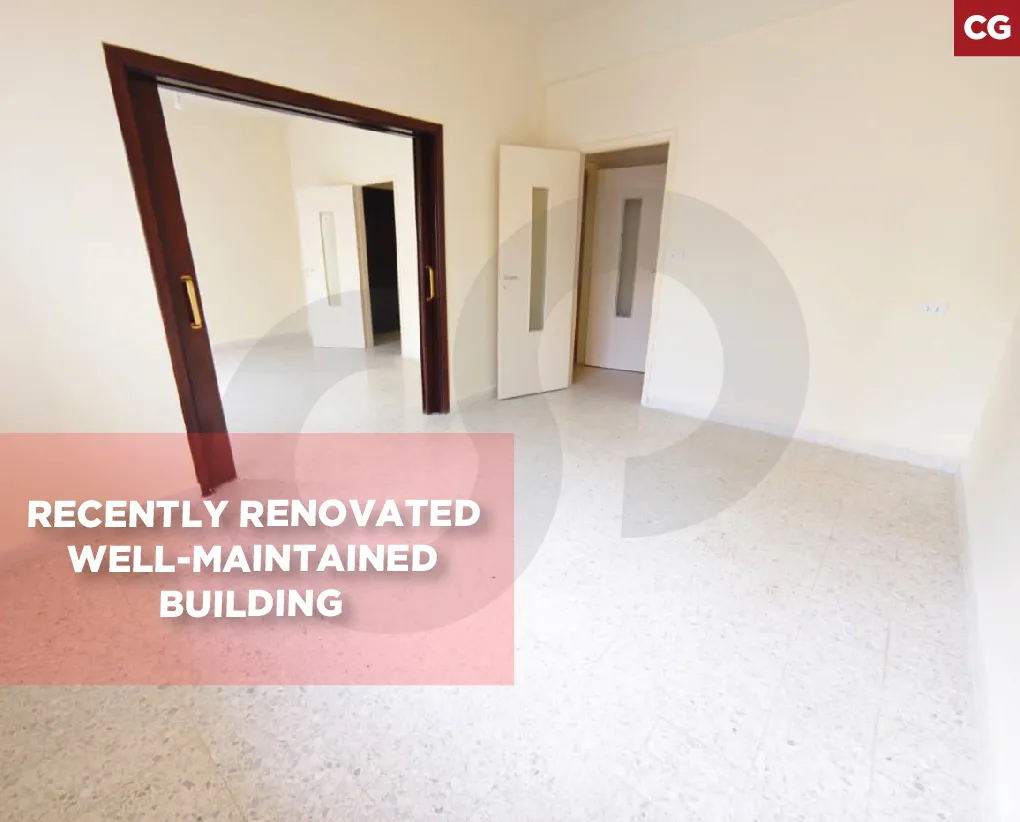 Spacious renovated apartment/easy access/Baabda/Ain El Remmaneh