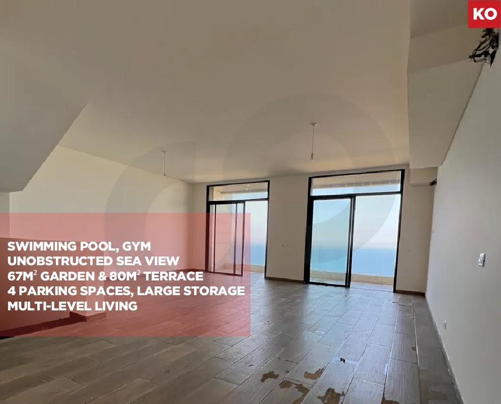 Luxury Apartment for sale/Unobstructed Sea View/DAWHET EL HOSS-ALEY