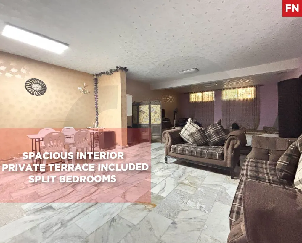 A well-maintained apartment featuring a very spacious living room IN Blaybel