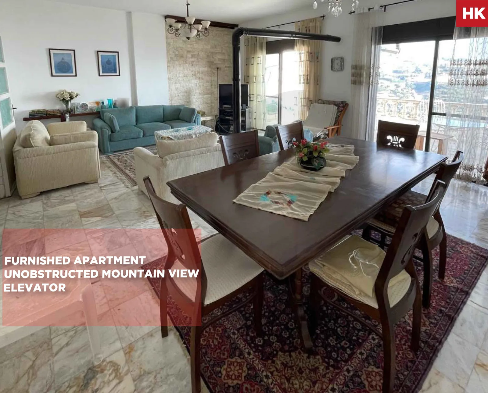 FULLY FURNISHED/Gated Community/Unobstructed Mountain View/Rwayset Sawfar,ALEY