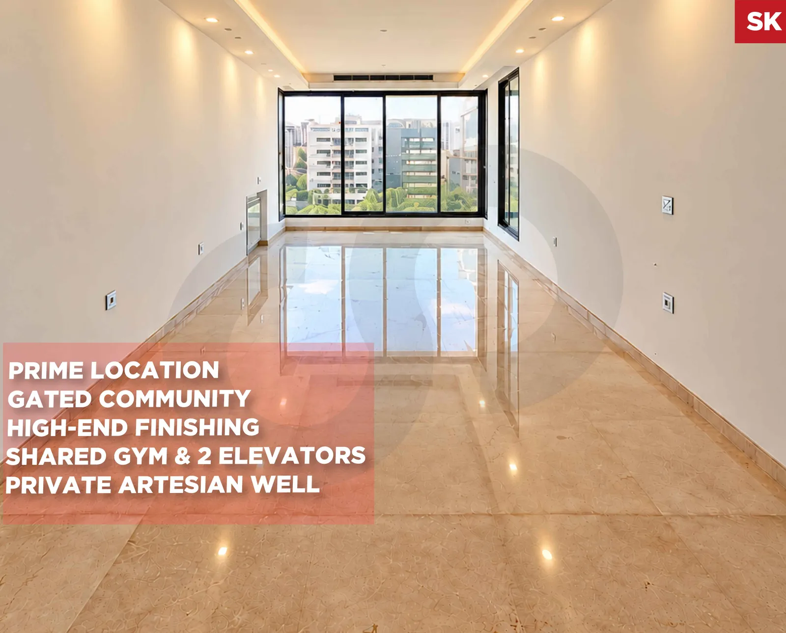 Very Well-Maintained Building/PRIME LOCATION/gated community/ JAL EL DIB,METN
