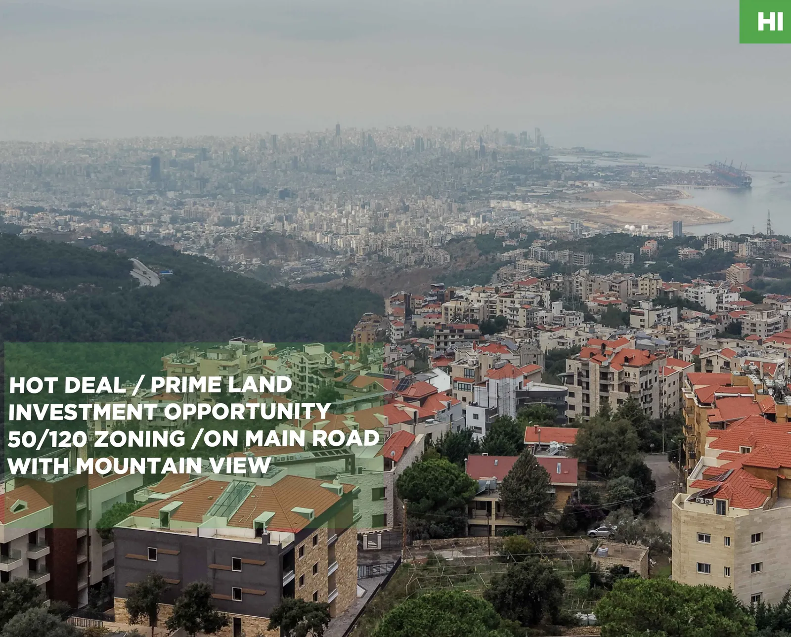 PRIME LAND/ Qennabet Broummana,METN /high-end residential project