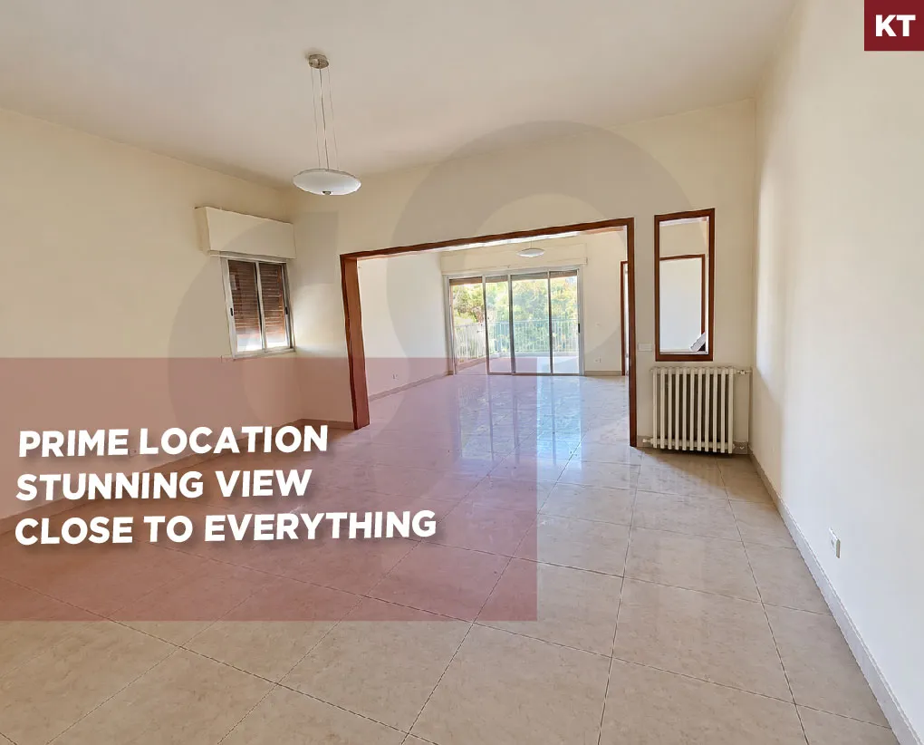 spacious living/ prime location/stunning view/Rabieh ,METN