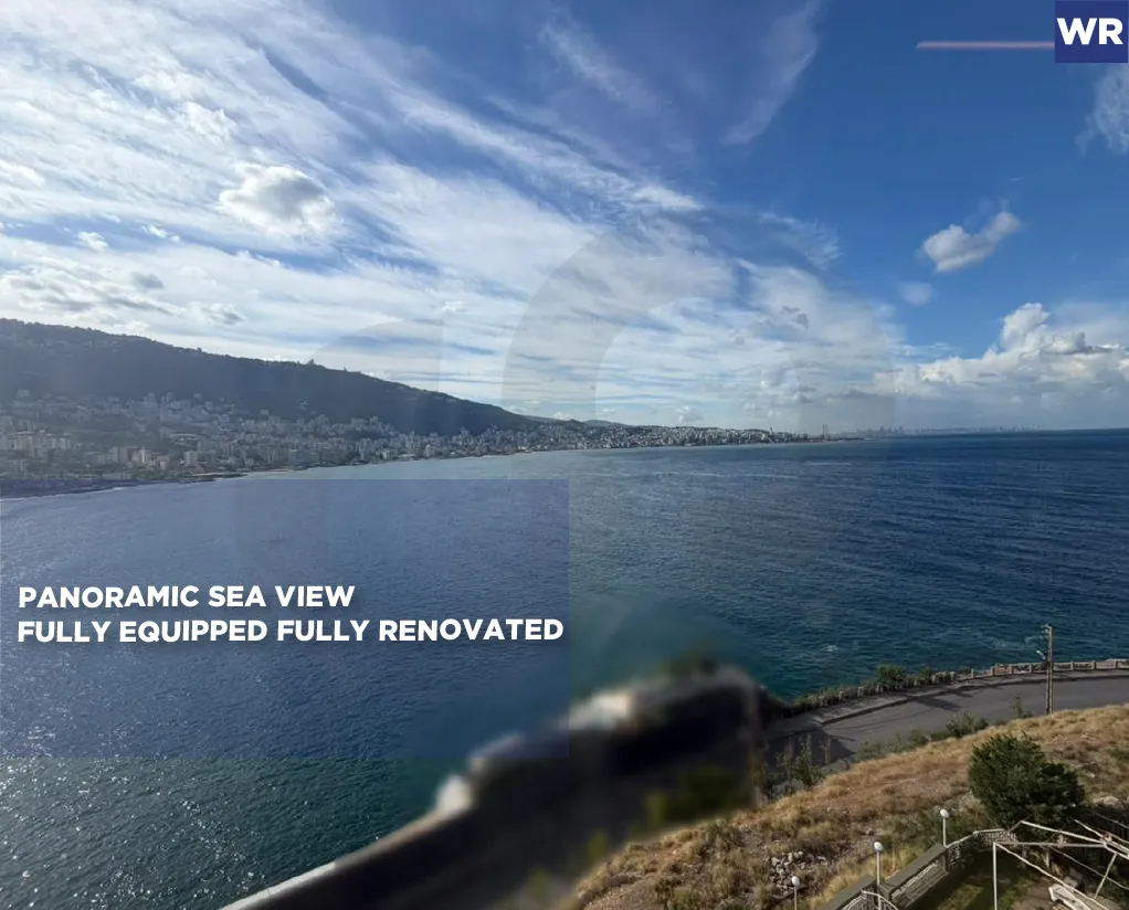 Chalet for rent/Fully furnished/Panoramic sea view/TABARJA-KESEROUAN