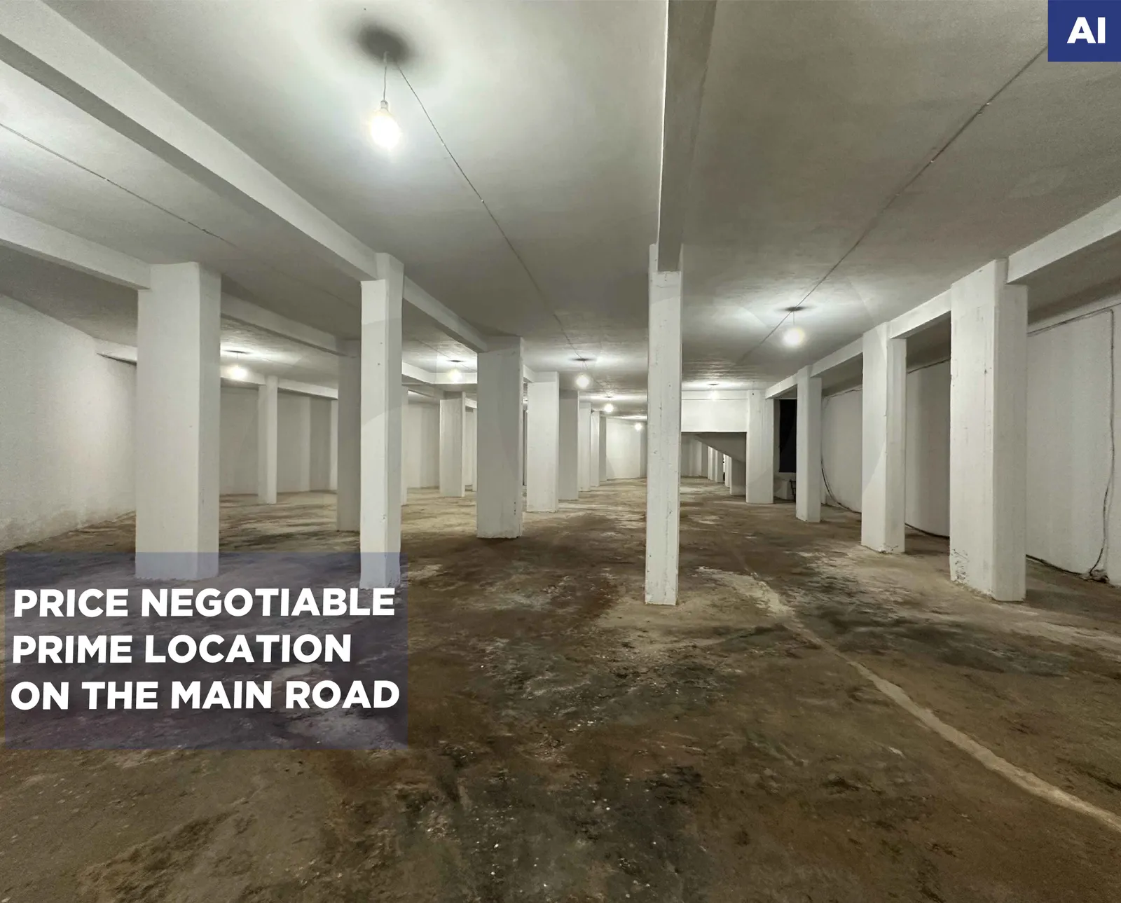 HOT DEAL – COMMERCIAL WAREHOUSE FOR RENT/MAIN ROAD ACCESS/MALOULEH,TRIPOLI