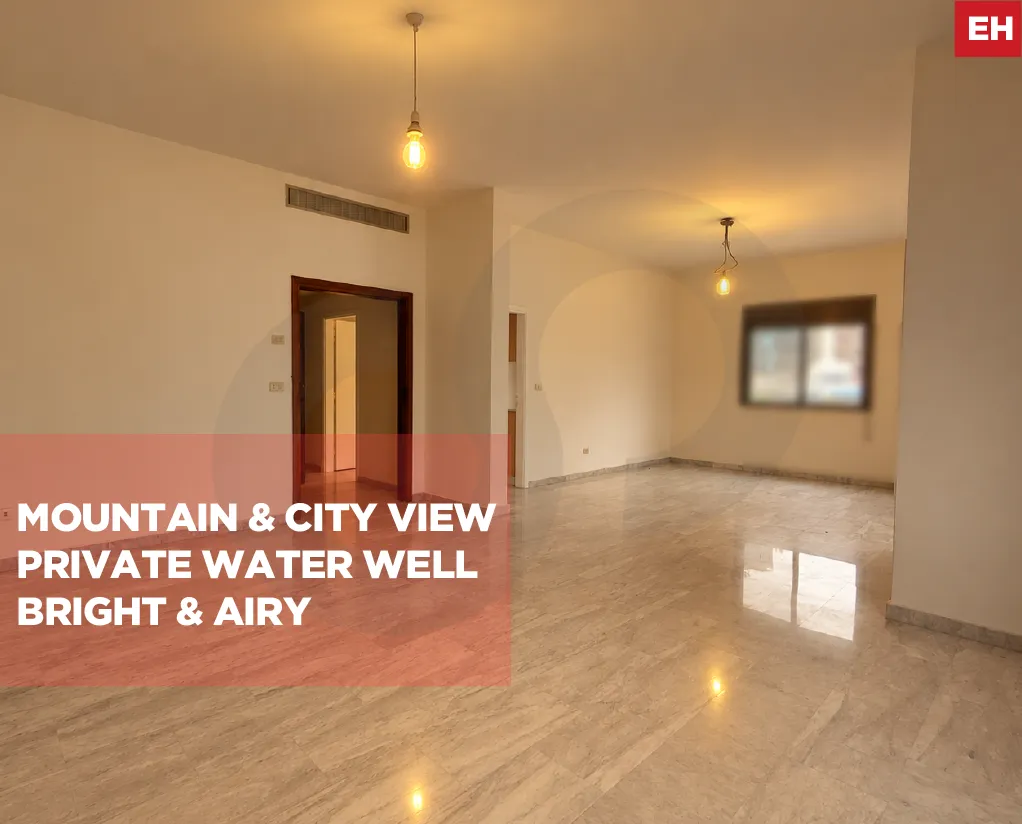 165 sqm Apartment for Sale/Mountain And City View/JDAIDE-METN