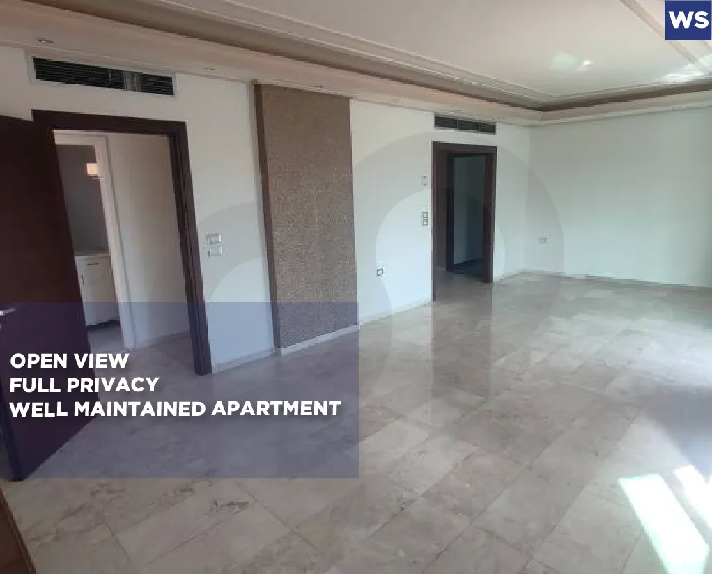 Well Maintained Apartment for rent/Fully Equipped/Open View/KASKAS-BEIRUT