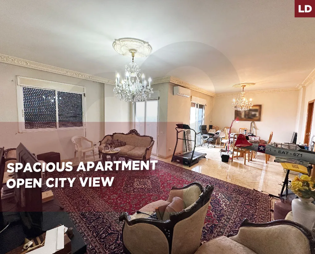 Spacious/Open City View/well-maintained building/Hadath,BAABDA