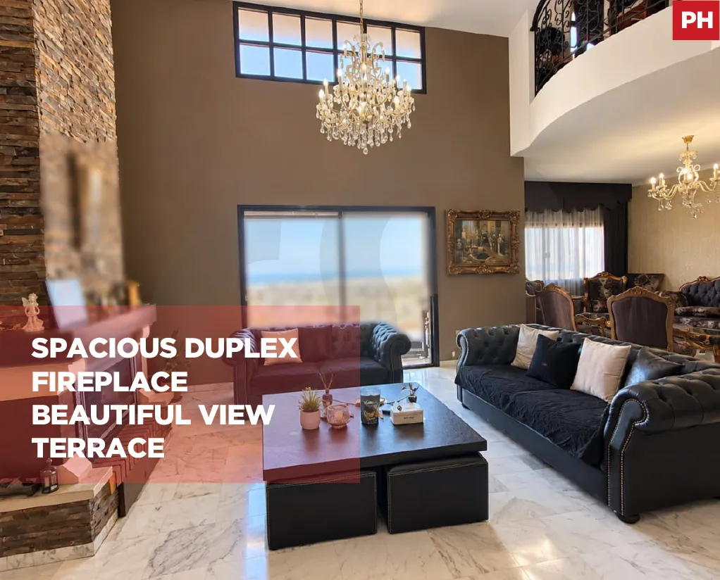 Spacious Duplex For Sale/Well-maintained/Beautiful View/MANSOURIEH-METN