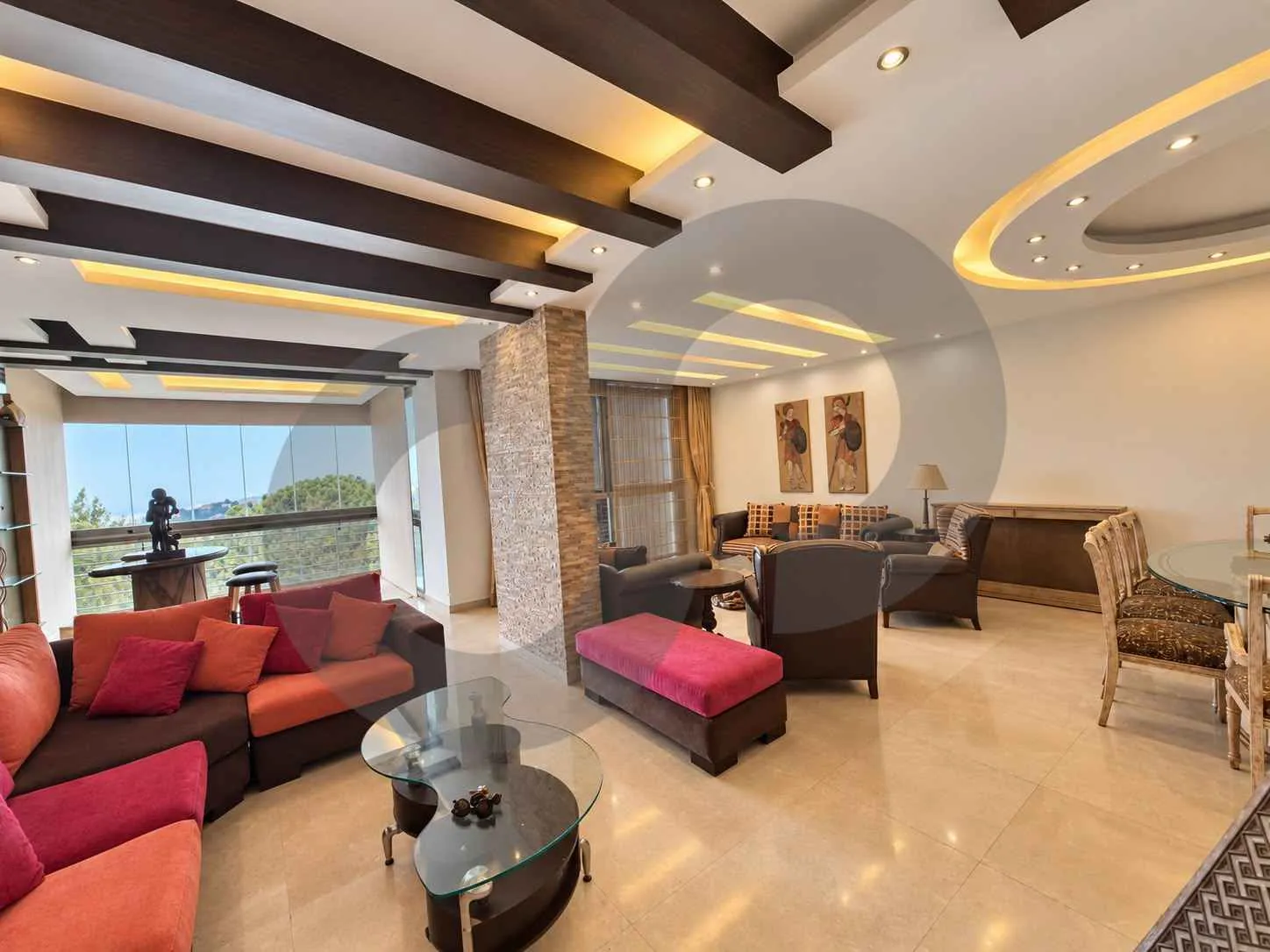 FULLY FURNISHED & DECORATED APARTMENT IN AIN SAADEH,METN /FOR SALE OR RENT — الصورة 3