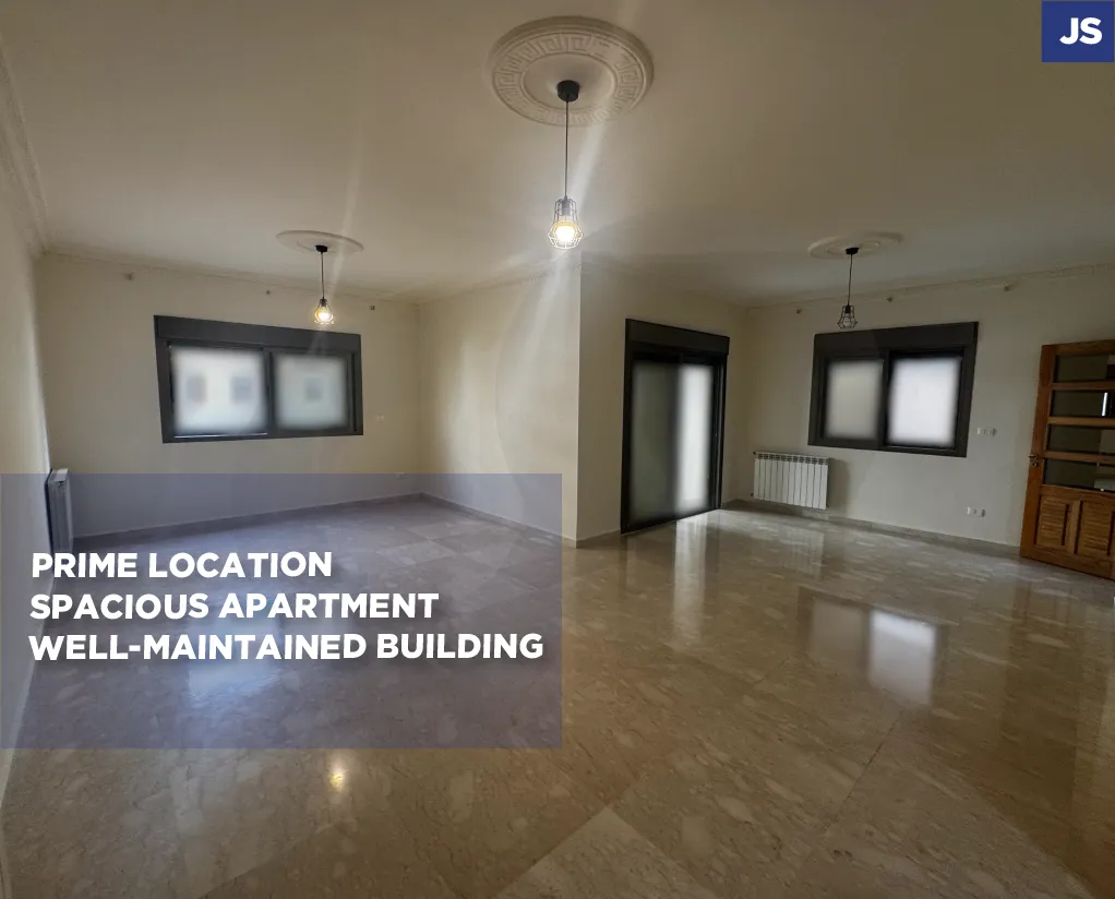 Spacious Apartment for rent/Prime Location/Well-Maintained Building/HAZMIEH-BAABDA