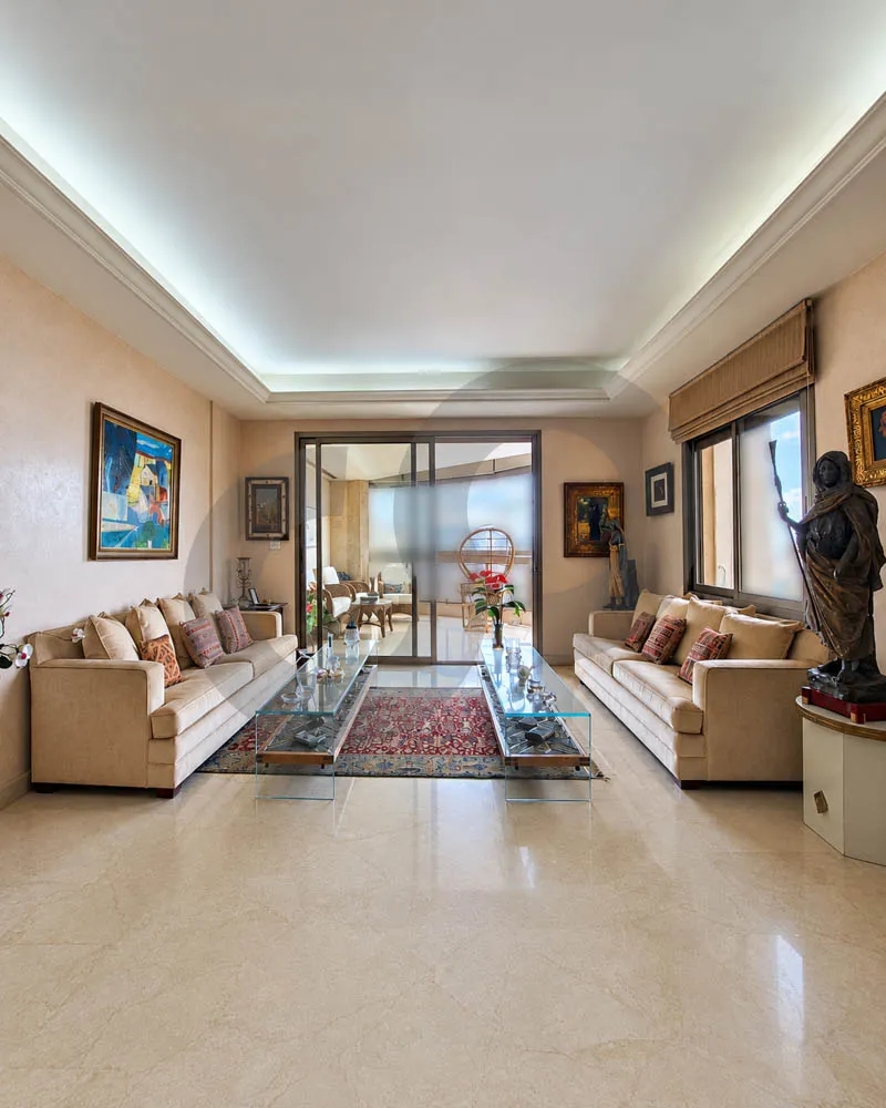 Spacious 280 sqm/well-maintained building/pleasant view/Jnah ,BEIRUT — الصورة 2