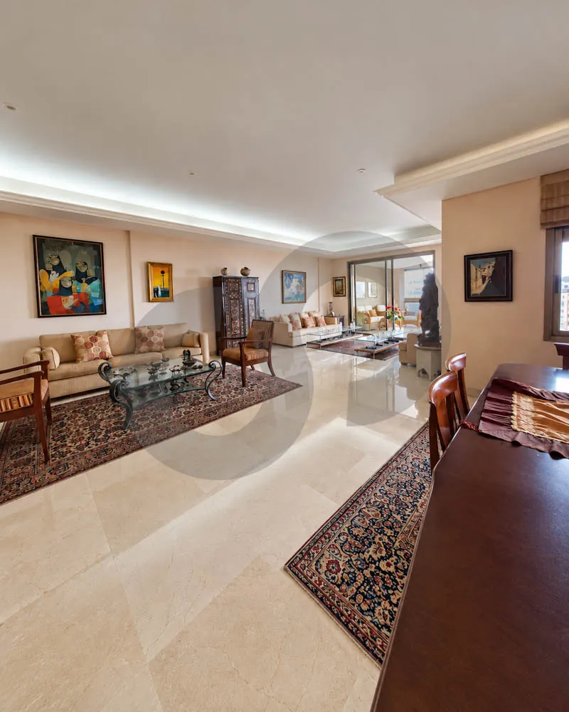 Spacious 280 sqm/well-maintained building/pleasant view/Jnah ,BEIRUT — الصورة 3