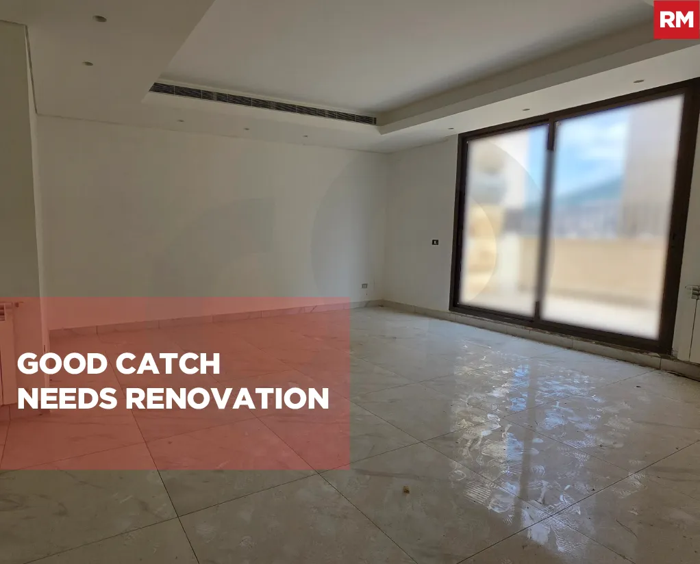 120 sqm Apartment for sale/Needs Renovation/AICHA BAKKAR-BEIRUT