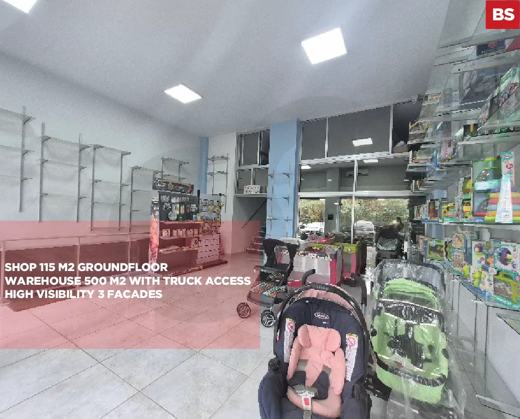 Shop with Warehouse for Rent/Main Road/High Visibility/JDAIDE-METN