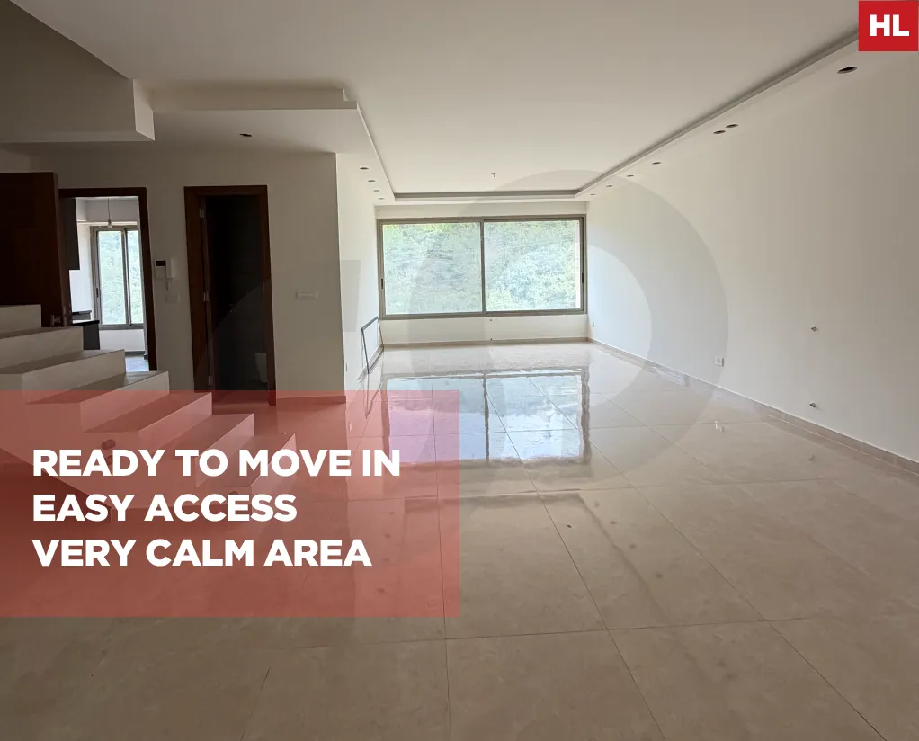High-End Finished Duplex for Sale/Easy Access/Ready to Move In/MANSOURIEH-METN /REF##AH141819