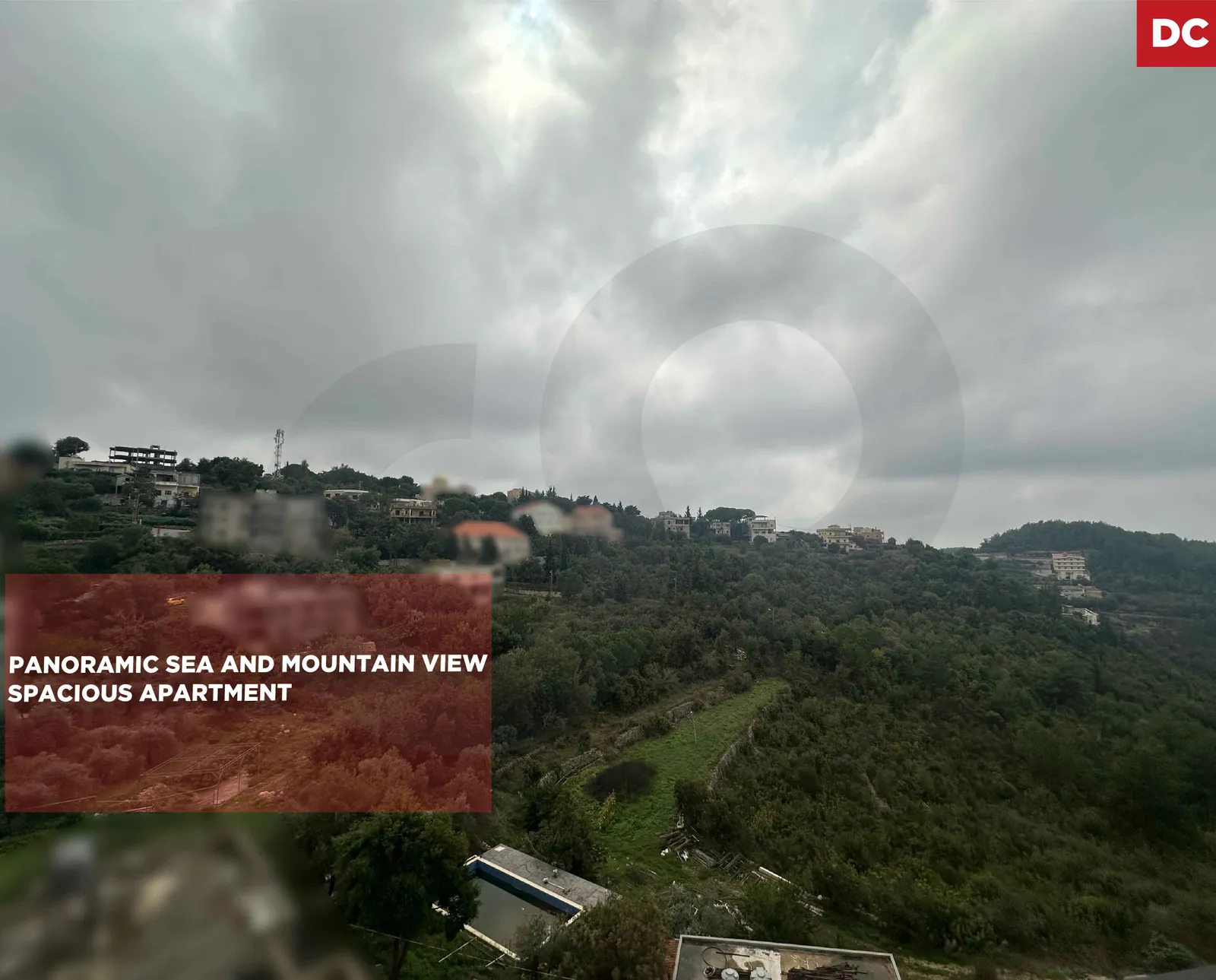 DECORATED APARTMENT/3 BALCONIES/SEA & MOUNTAIN VIEW/MAAYSRAH,KESEROUAN