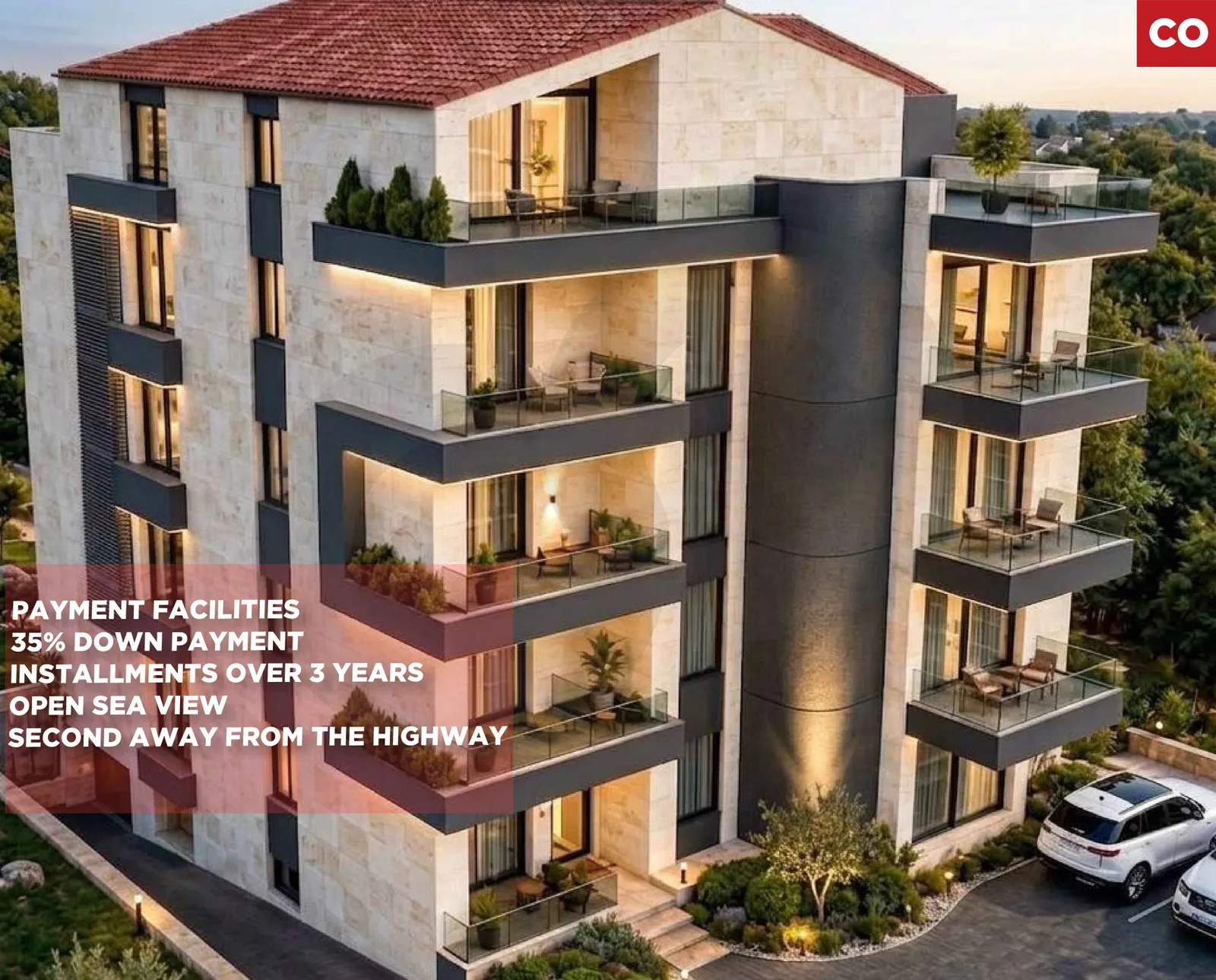 UNDER CONSTRUCTION/35% DOWN PAYMENT/3-YEAR INSTALLMENTS/NAHR IBRAHIM,JBEIL /PANORAMIC SEA VIEW