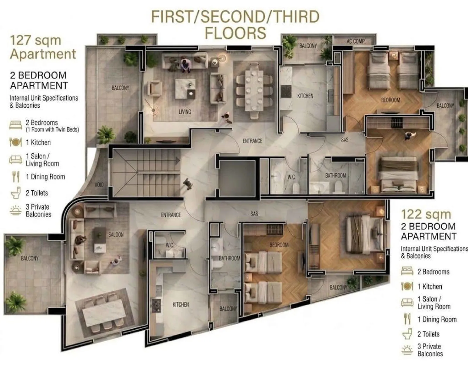 UNDER CONSTRUCTION/35% DOWN PAYMENT/3-YEAR INSTALLMENTS/NAHR IBRAHIM,JBEIL /PANORAMIC SEA VIEW — الصورة 2