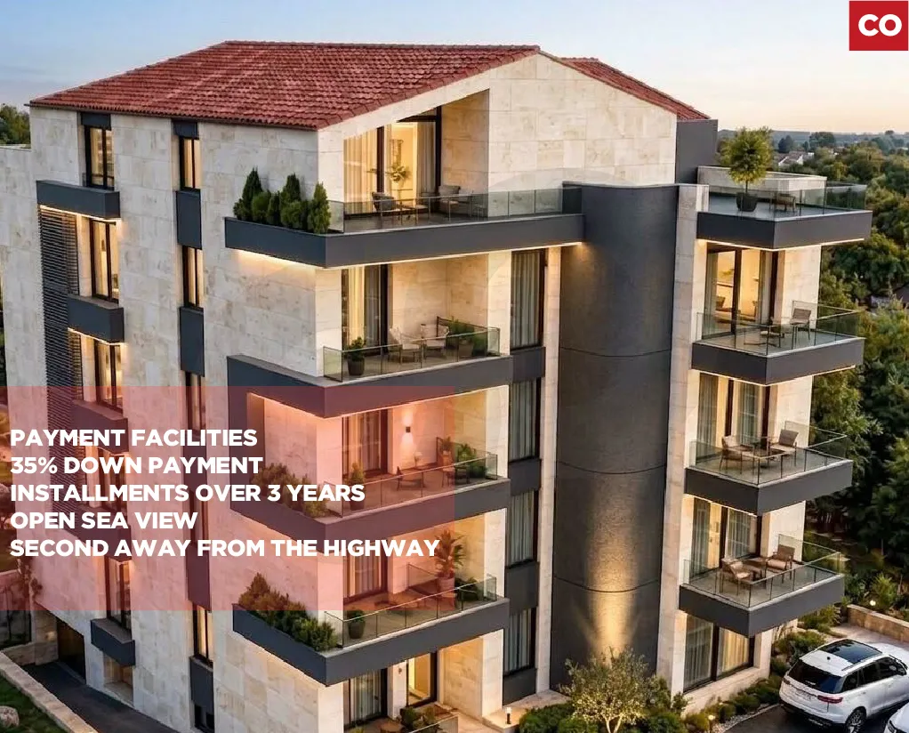 Under Construction Apartment for sale/35% down payment/Naher Ibrahim-Jbeil