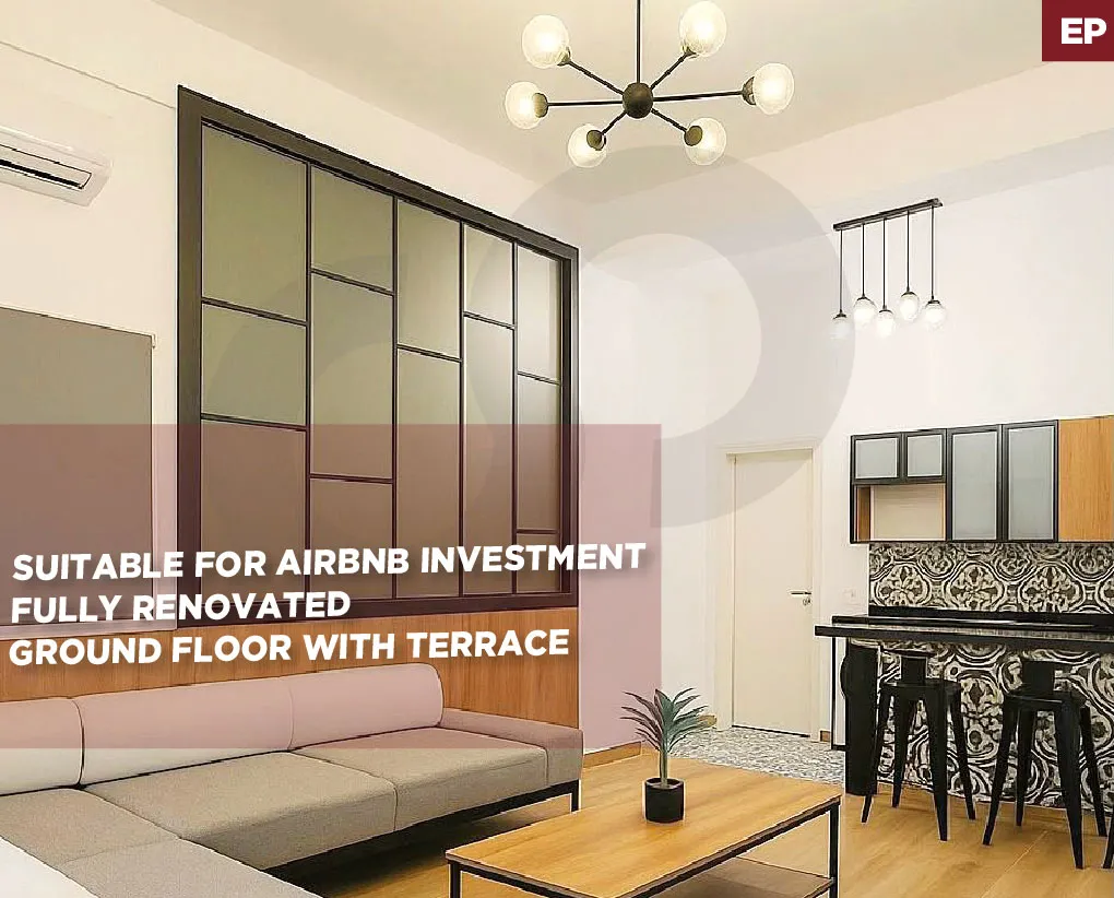 Fully renovated/furnished /Terrace / Airbnb investment/Rizik area,BEIRUT