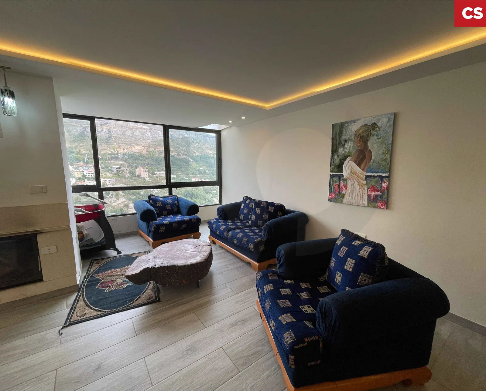 FULLY FURNISHED CHALET DUPLEX/ELEGANT MOUNTAIN LIVING/FARAYA,KESEROUAN