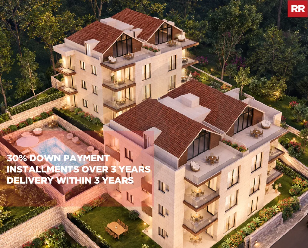 Under Construction Apartment for Sale/30% Down Payment/SOUK EL GHARB-ALEY