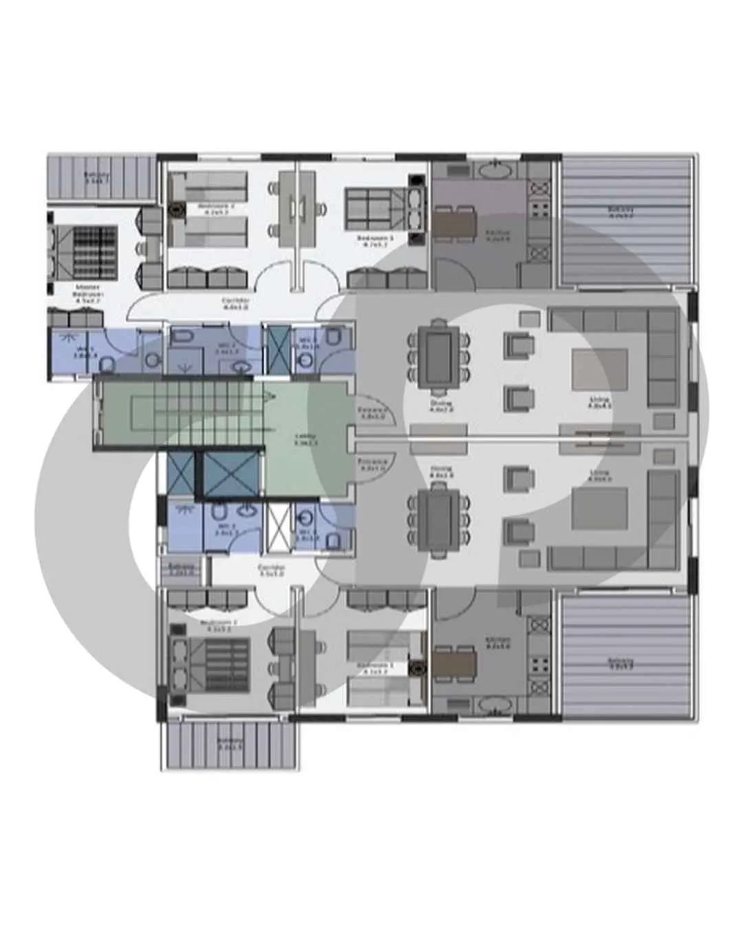 NEW RESIDENTIAL PROJECT/30% DOWN PAYMENT/UNDER-CONSTRUCTION/SOUK EL GHARB,ALEY — الصورة 2